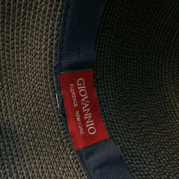 Giovannio navy hat with feathers - Picture 4 of 10